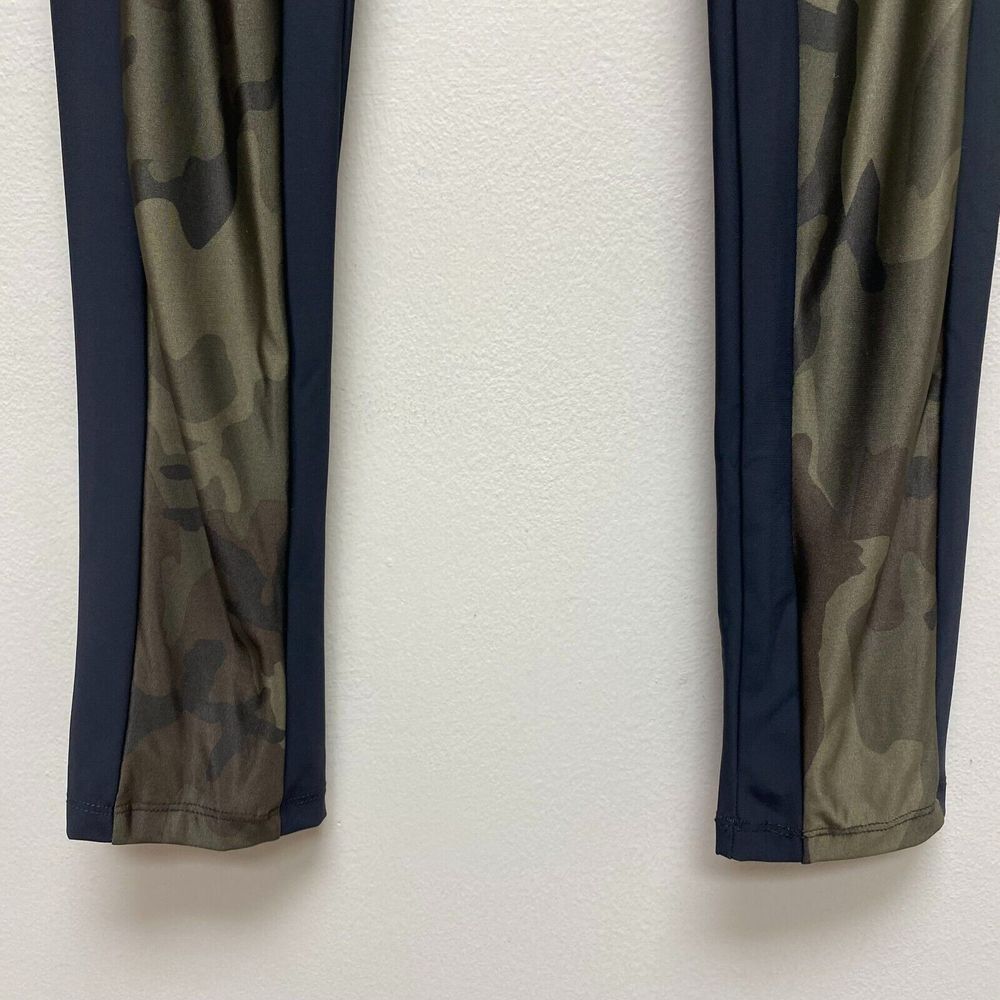 Monse Womens Black Camouflage High Rise‎ Pull On Stretch Straight Leggings XS - Picture 3 of 8